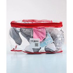 Babyhug Baby Elephant Soft Toy Grey - Height 23 cm