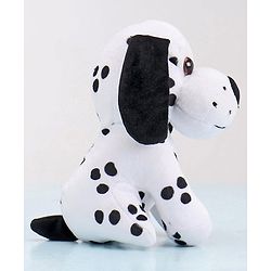 Babyhug Dog Soft Toy Pack of 2 Black Brown - Height 15 cm