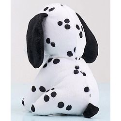 Babyhug Dog Soft Toy Pack of 2 Black Brown - Height 15 cm