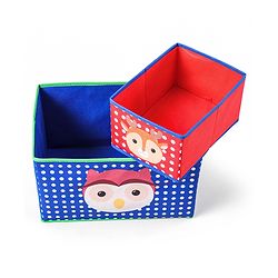 Babyhug 9 Bins Storage Organizer Animal Print - Multicolor
