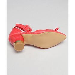 Cute Walk by Babyhug Stone Studded Sandals - Red