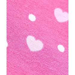 Babyhug Three Fourth Leggings Pack of 2 - Blue Pink
