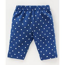 Babyhug Three Fourth Leggings Pack of 2 - Red Navy