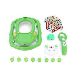 Babyhug Walker Bear Face - Green (Seat Print & Color May Vary)
