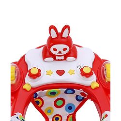 Babyhug Walker Bear Face - Red (Seat Print & Color May Vary)