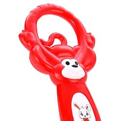 Babyhug Walker Bear Face - Red (Seat Print & Color May Vary)