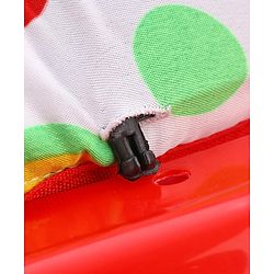 Babyhug Walker Bear Face - Red (Seat Print & Color May Vary)