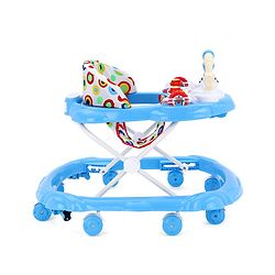 Babyhug Walker Monkey Face - Blue (Seat Print & Color May Vary)