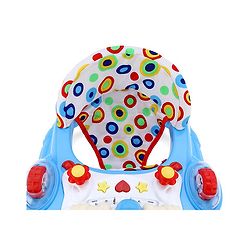 Babyhug Walker Monkey Face - Blue (Seat Print & Color May Vary)