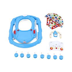 Babyhug Walker Monkey Face - Blue (Seat Print & Color May Vary)