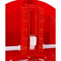 Babyhug Rabit Walker cum Rocker With Parental Push Handle - Red (Seat Print & Color May Vary)