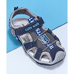 Cute Walk by Babyhug Sandals  - Blue