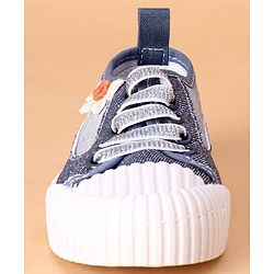 Cute Walk by Babyhug Casual Shoes With Lace - Blue
