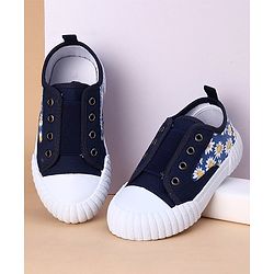 Cute Walk by Babyhug Casual Shoes - Navy Blue