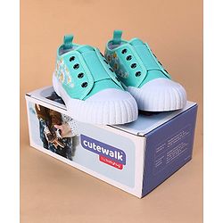 Cute Walk by Babyhug Casual Shoes - Sea Green
