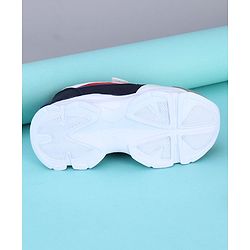Cute Walk by Babyhug Sports Shoes - Red Yellow