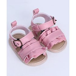 Cute Walk by Babyhug Sandals Style Booties - Pink