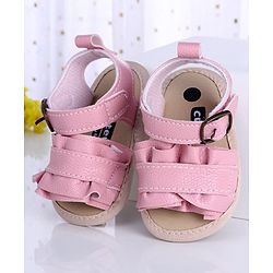 Cute Walk by Babyhug Sandals Style Booties - Pink