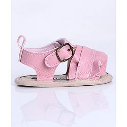 Cute Walk by Babyhug Sandals Style Booties - Pink