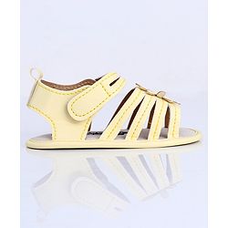 Cute Walk by Babyhug Booties YELLOW 13 (6-9M)Unisex