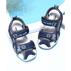Cute Walk by Babyhug Sandals - Blue