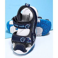 Cute Walk by Babyhug Sandals - Blue