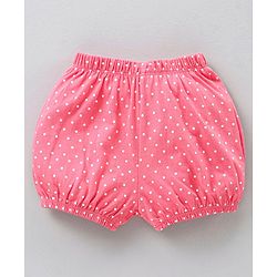 Babyhug Cotton Bloomers Striped & Printed Pack of 3 - Multicolour