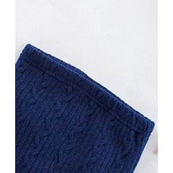 Babyhug Footed Bootie leggings - Blue