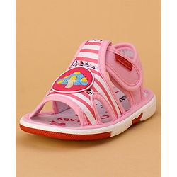 Cute Walk by Babyhug Sandals Mushroom Patch - Pink