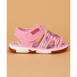 Cute Walk by Babyhug Sandals Mushroom Patch - Pink