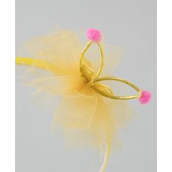 Babyhug Hair Band Bow Applique - Yellow