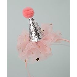Babyhug Hair Band Hat  Applique - Rose Gold