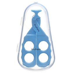 Babyhug Food Scissors with Case - Blue