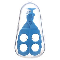 Babyhug Food Scissors with Case - Blue
