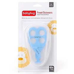 Babyhug Food Scissors with Case - Blue