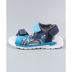 Cute Walk by Babyhug Sandals - Blue Grey