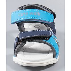 Cute Walk by Babyhug Sandals - Blue Grey