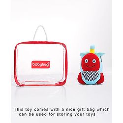 Babyhug Steam Engine Soft Toy Blue - Length 32 cm