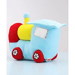 Babyhug Steam Engine Soft Toy Blue - Length 32 cm