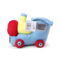 Babyhug Steam Engine Soft Toy Blue - Length 32 cm