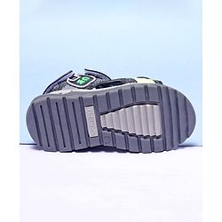 Cute Walk by Babyhug Sandals - Grey