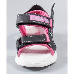 Cute Walk by Babyhug Sandals - Black
