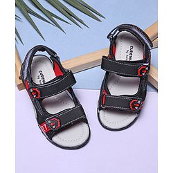 Cute Walk by Babyhug Sandals - Black