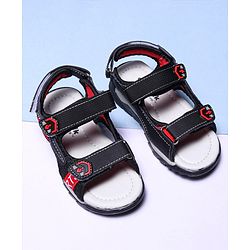 Cute Walk by Babyhug Sandals - Black