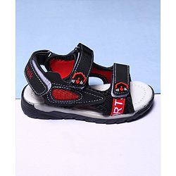 Cute Walk by Babyhug Sandals - Black