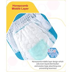 Babyhug Advanced Pant Style Diapers New Born (NB) Size - 2 Pieces
