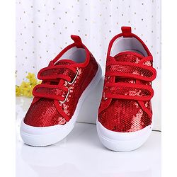 Cute Walk by Babyhug Casual Shoes - Red