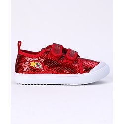 Cute Walk by Babyhug Casual Shoes - Red