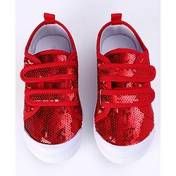 Cute Walk by Babyhug Casual Shoes - Red