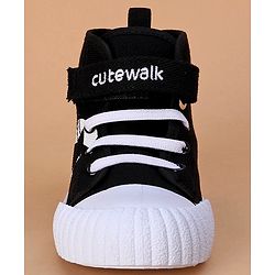 Cute Walk by Babyhug Casual Shoes - Black